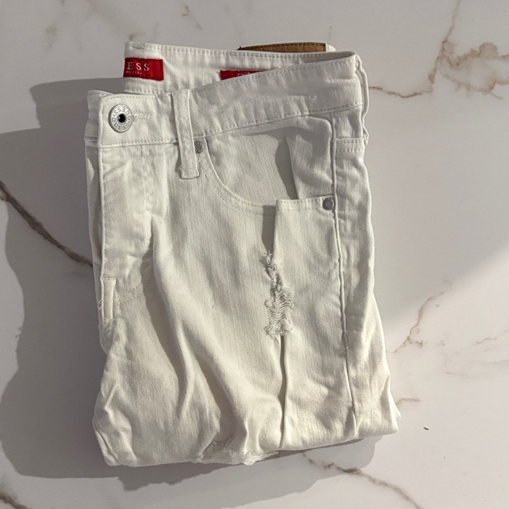 Guess Women's Off-White Skinny Jeans